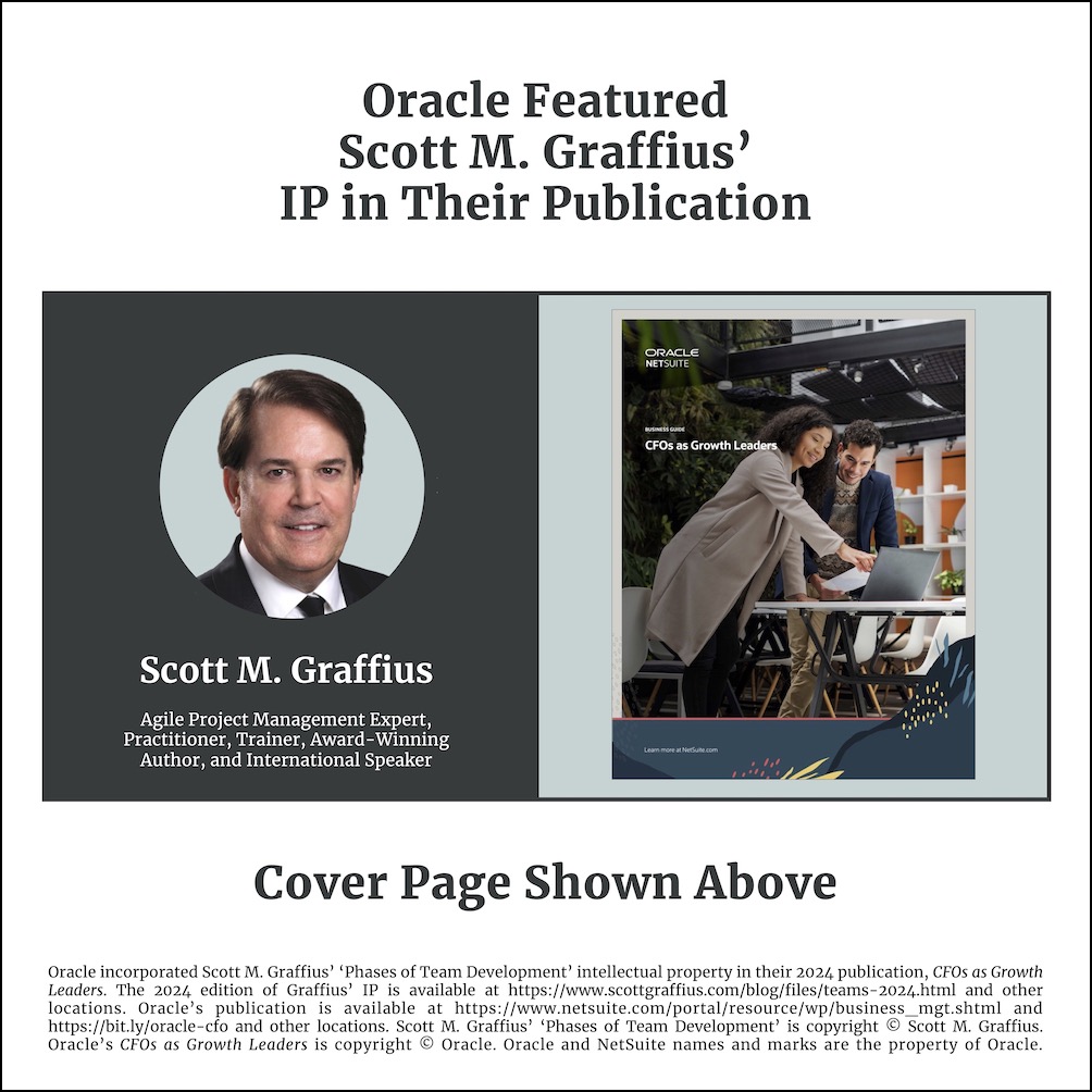 Oracle Featured Scott M Graffius&#39; IP in Their 2024 Publication - Excerpts - Cover Page - LwRes